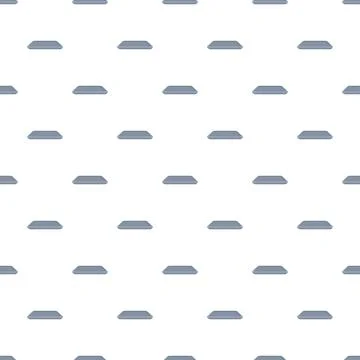 Baking pan grey seamless repeating pattern background Illustrazione stock
