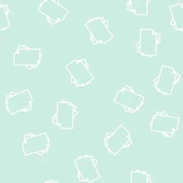 Baking parchment line vector seamless pattern 스톡 일러스트