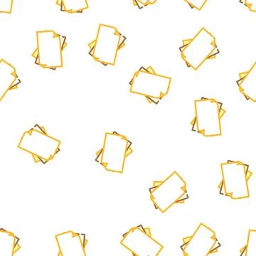 Baking parchment vector seamless pattern Stock Illustration