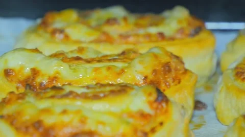 Baking pastry in action Stock Footage 51223582