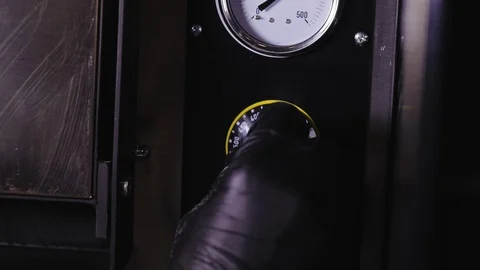 Baking pizza Stock Footage 100364564