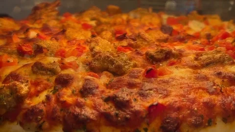 Baking Pizza Stock Footage 243701224