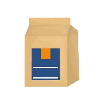 Baking powder bag Ilustración de archivo