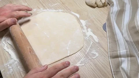 Baking Preparation Scene Stock Footage 313657344