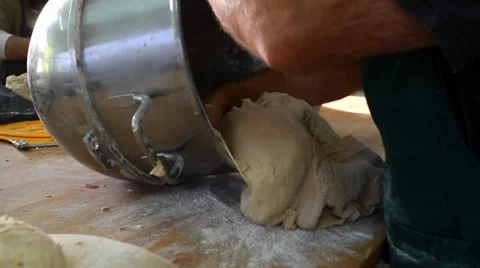 Baking rolls Stock Footage 33447788