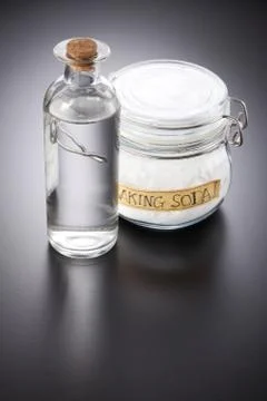 Baking soda 스톡 사진