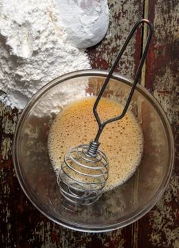 Baking stuff closeup Foto stock