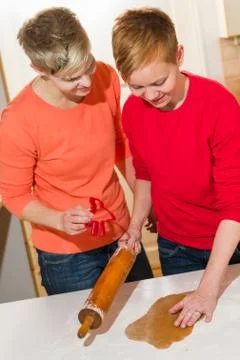 Baking together Фото