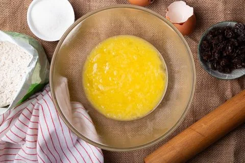 Baking with a Twist - Adding Orange Zest for Flavorful Cakes Stock Photos