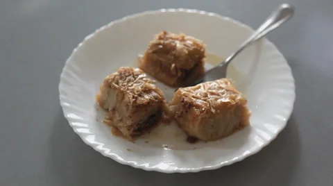 Baklava - balaklava Stock Footage 35849722