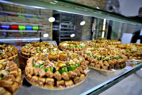 Baklava Fotos de archivo