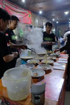 Bakmi Java is typical of yogya Stock Photos