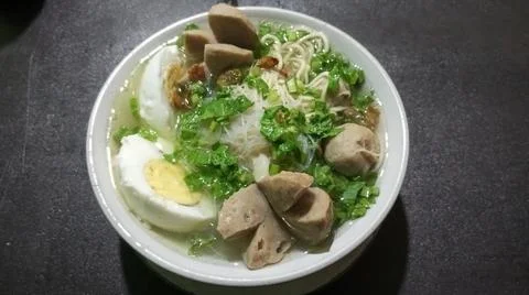 BAKSO / MEATBALLS Stock Photos