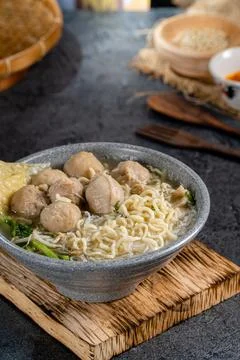 Bakso or baso  Stock Photos