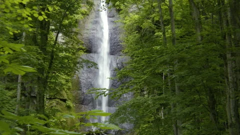 Bakuke Wase Mountain Falls  Stock Footage 162240737