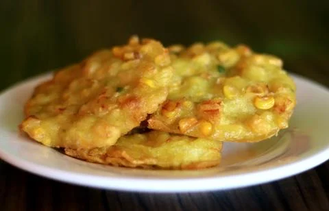 Bakwan jagung Stock Photos