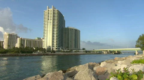 Bal Harbor Miami Beach Stockbeeldmateriaal 863955