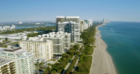 Bal Harbour Beach in Miami Stock Footage 151597050