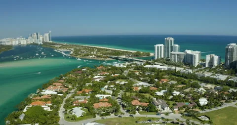 Bal Harbour in Miami Beach Stock Footage 151596870