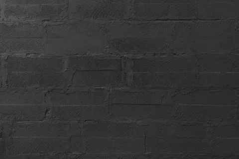 Balack brick or cement block uniform background Stock Photos