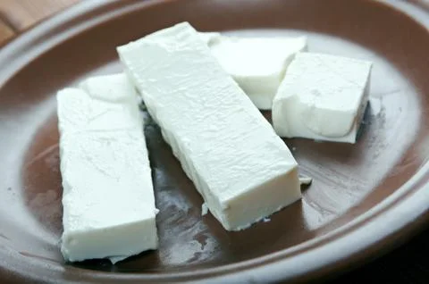 Baladi cheese Stockfoto's
