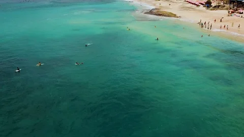 Balagan Beach Surfing Stock Footage 106693966