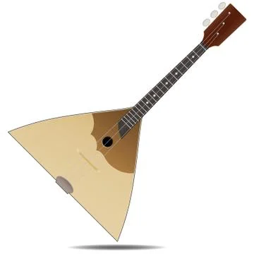 Balalaika Illustrazione stock