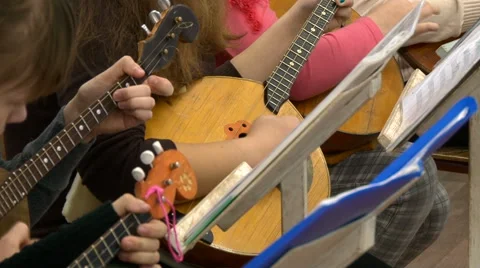 Balalaika orchestra. Stock Footage 68186856