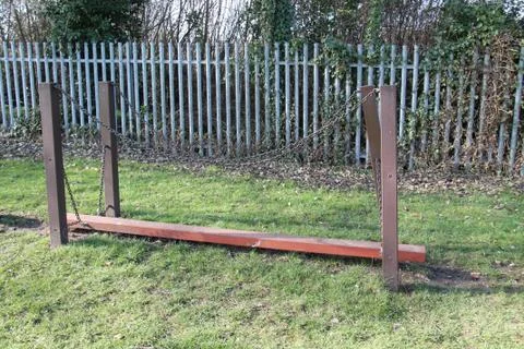 Balance Beam. Stock Photos
