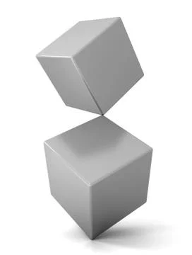 Balance Cubes Stock Illustration