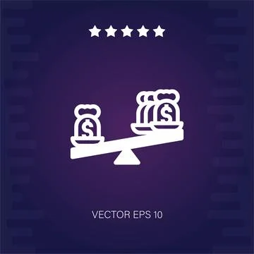 Balance  icon Stock Illustration