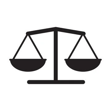 Balance icon vector for graphic design, logo, web site, social media, mobile Stock-Illustration