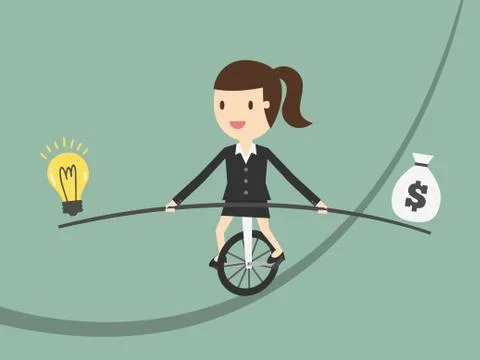 Balance Stockillustratie