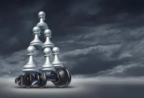Balance of power Stock Illustration