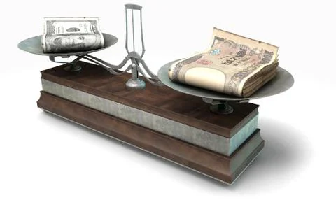 Balance Scale Comparison Stock Illustration