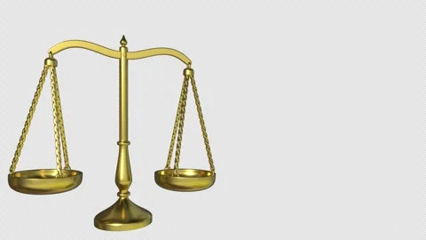 Balance Scale Video stock 244591826