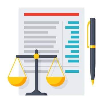 Balance Sheet Icon Stock Illustration