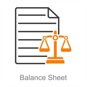 Balance Sheet Stock Illustration