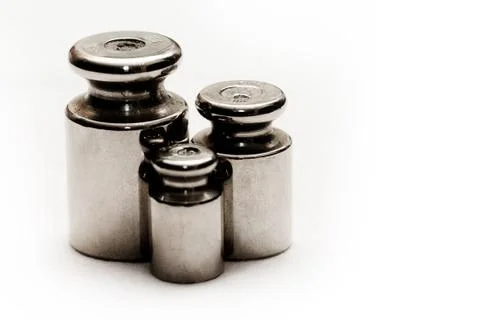 Balance weights Stock Photos