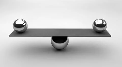 Balanced Stock Illustration