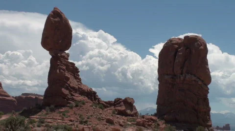 Balanced Rock 2 Stock Footage