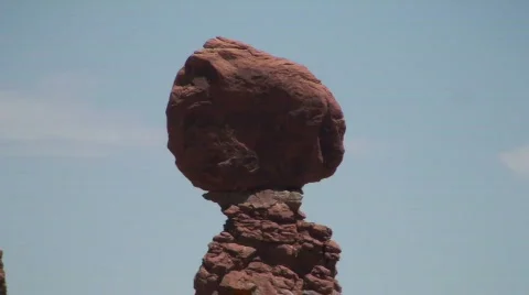 Balanced Rock 7 Stock Footage