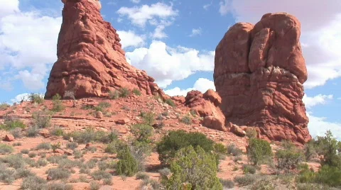 Balanced Rock Stock Footage 284104