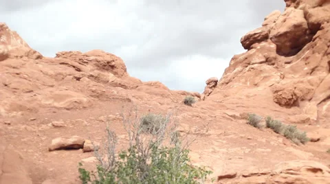 Balanced Rock Stock Footage 30369089