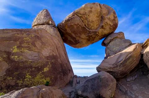 Balanced Rock Formation Stock Photos