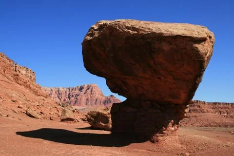 Balanced rock Stock Photos