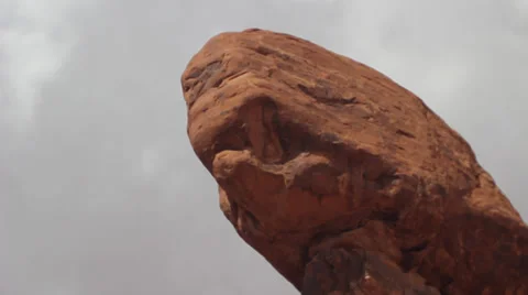 Balanced Rock Time Lapse Stock Footage 30369043