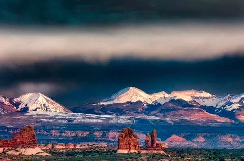 Balanced Rock Trail Stock Photos