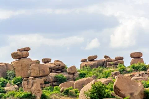 Balanced Rocks Stock Photos