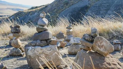 Balanced Rocks Stock Photos
